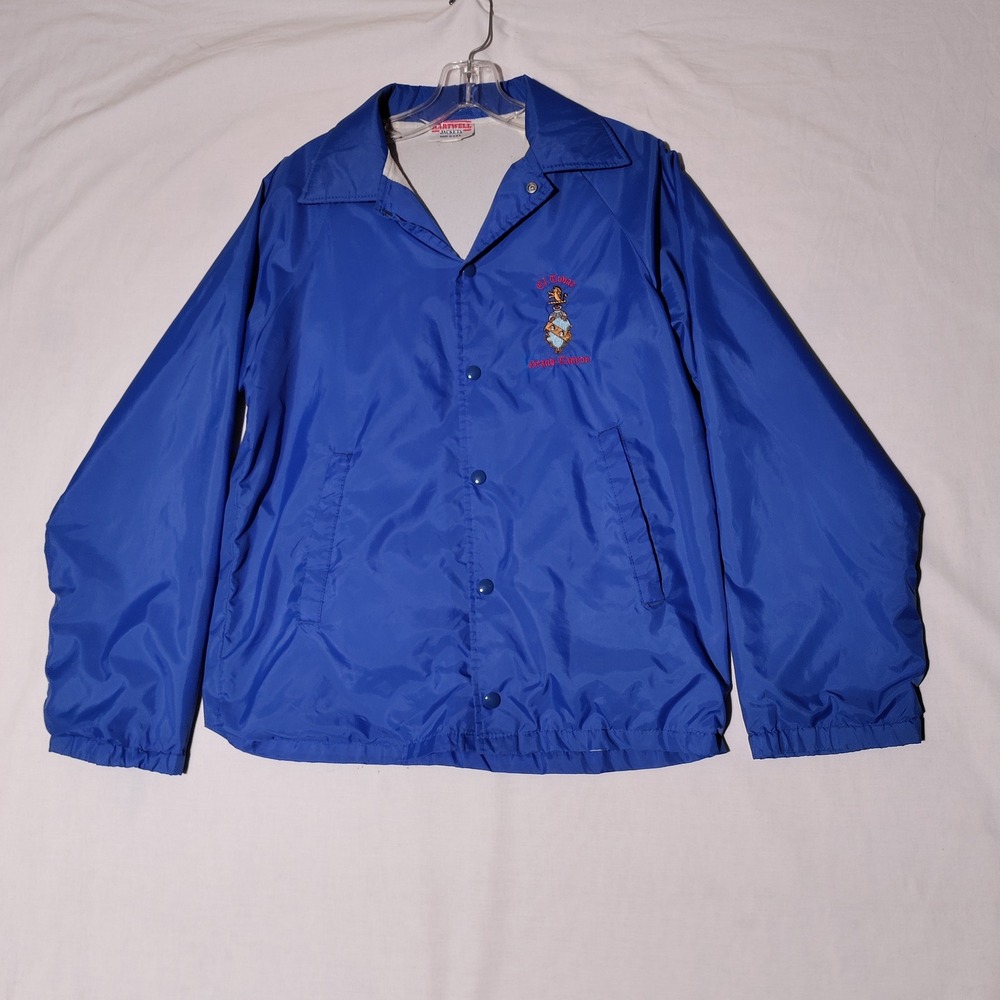 El Tovar Grand Canyon Hartwell Blue Jacket USA Blue Men / Youth Sz S -Imperfect
